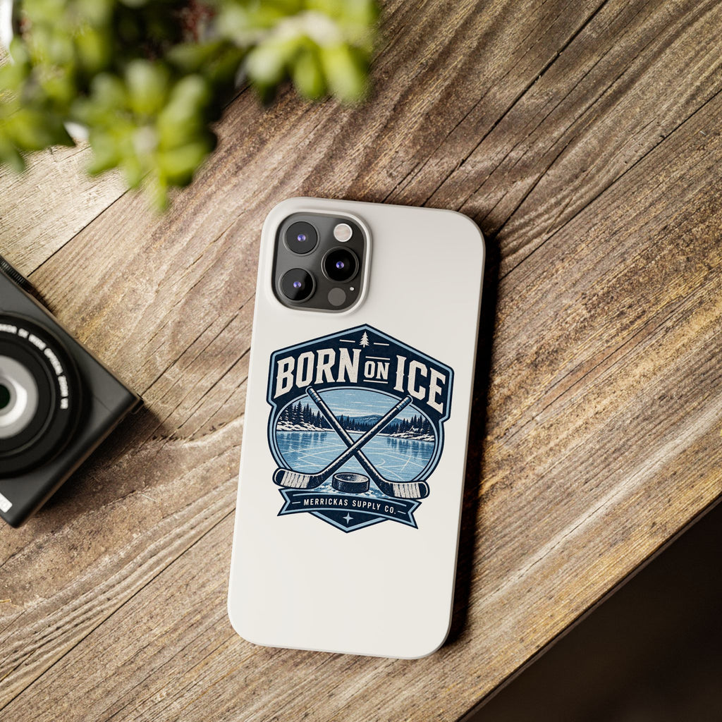 Born On Ice Phone Case