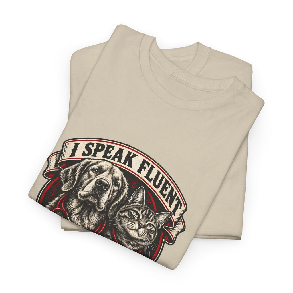 I Speak Fluent Bark And Meow Classic Tee