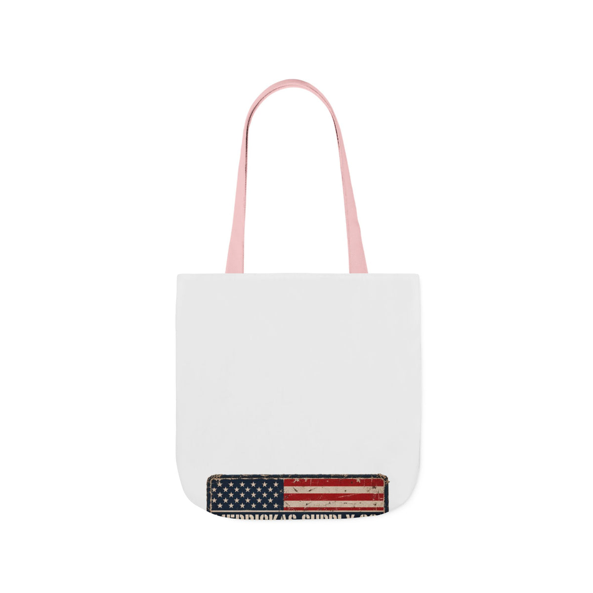 Merrickas American Flag Patch Canvas Wall Art