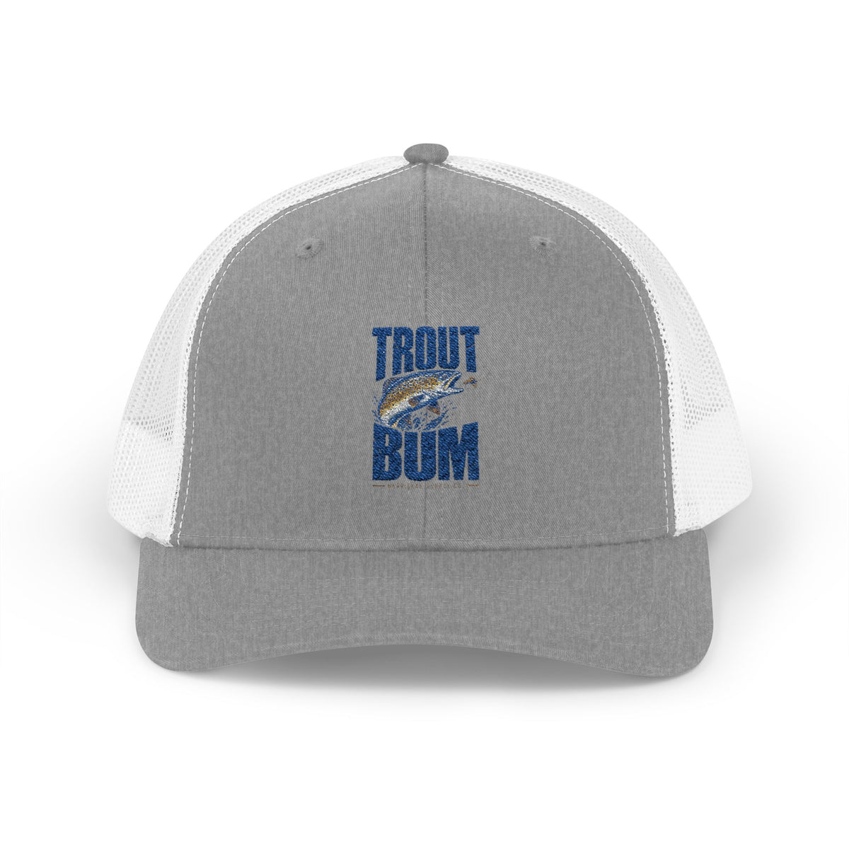 Trout Bum Snapback Trucker Cap