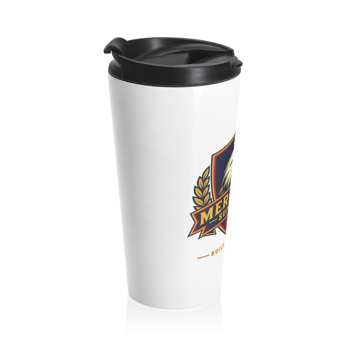 Merrickas Eagle Shield Crest Travel Mug