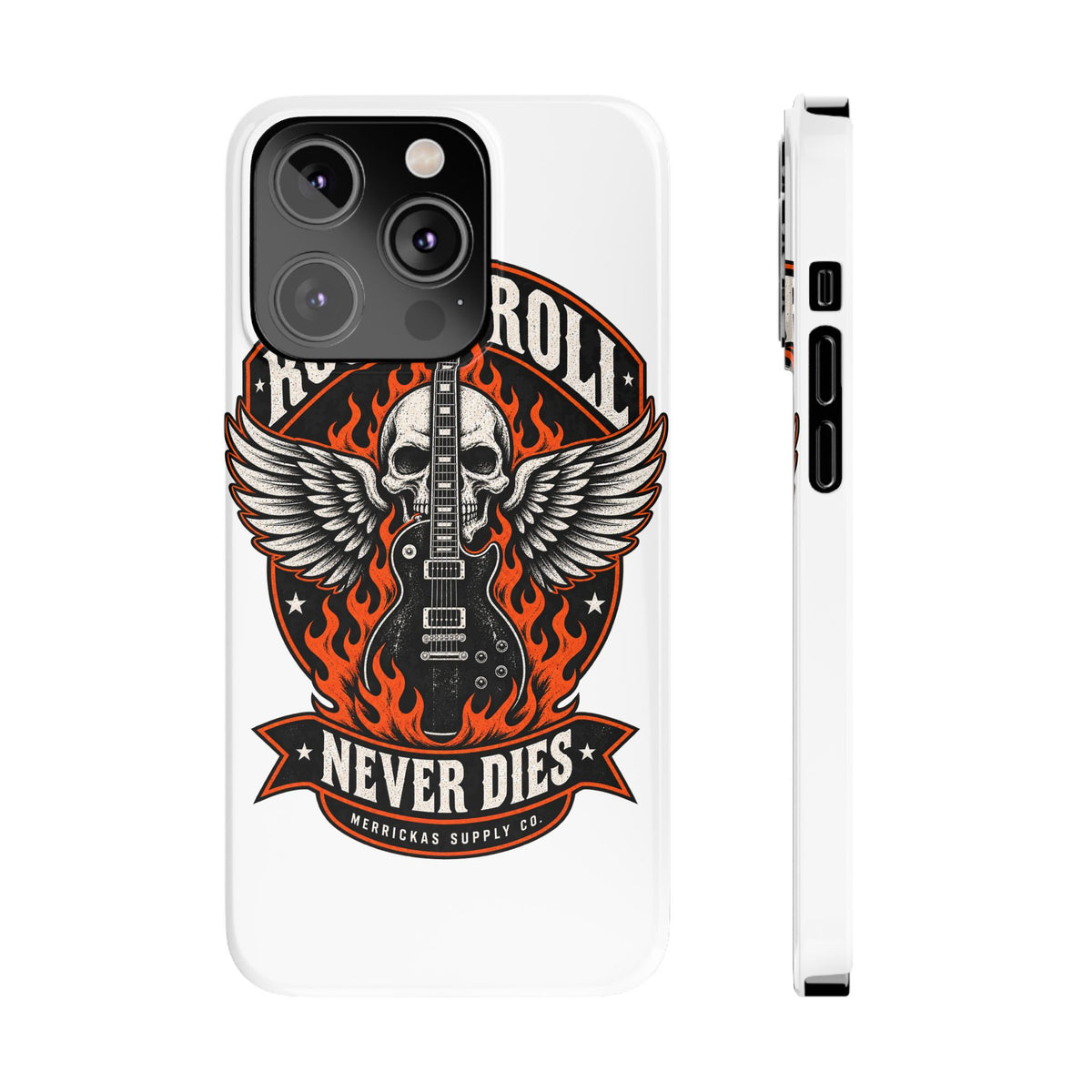 Rock N Roll Never Dies Phone Case