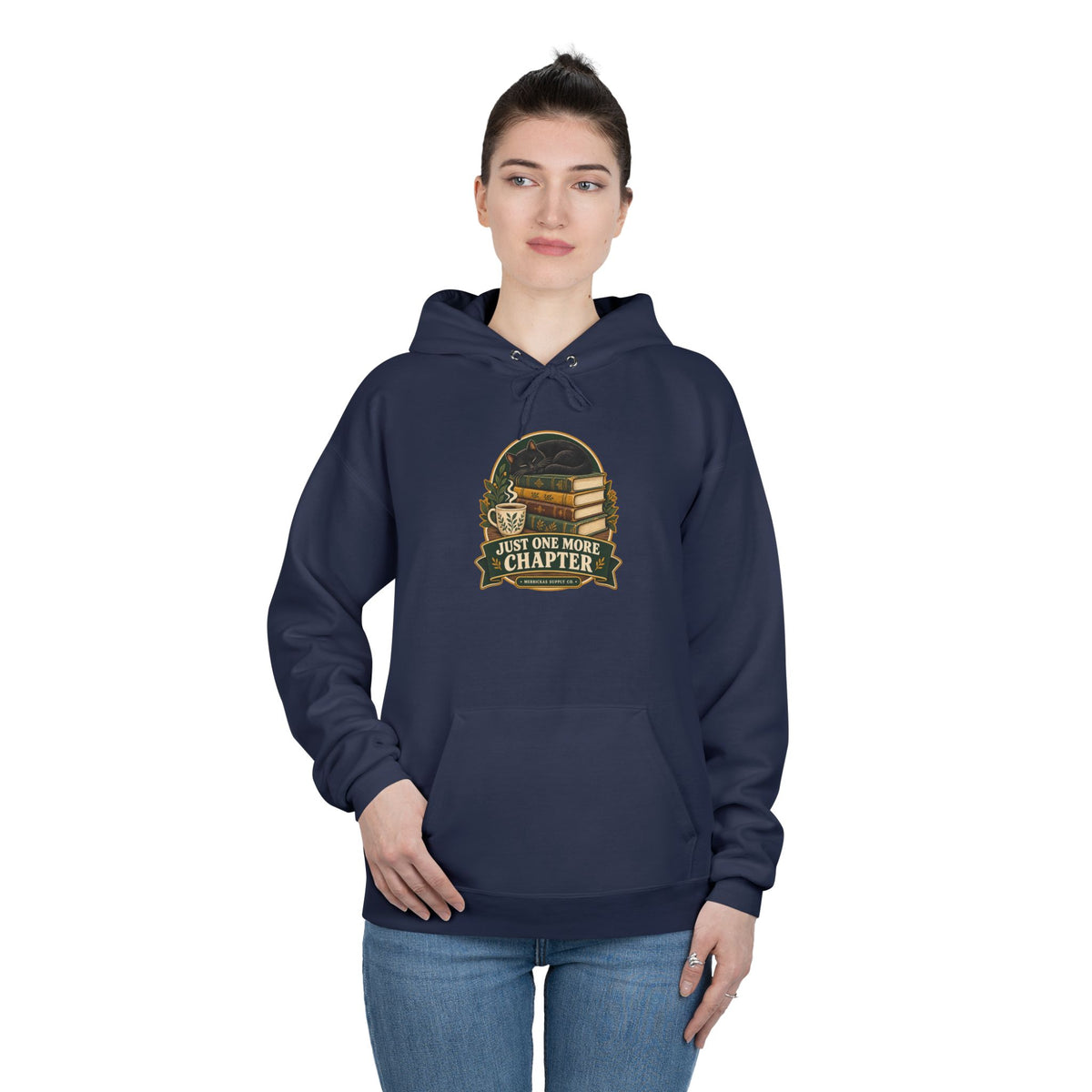 Just One More Chapter Heavyweight Hoodie