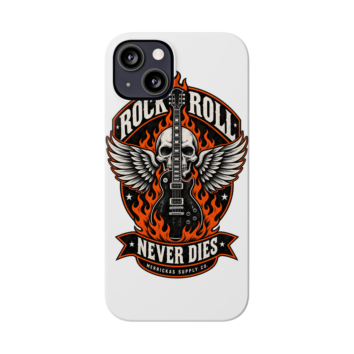 Rock N Roll Never Dies Phone Case