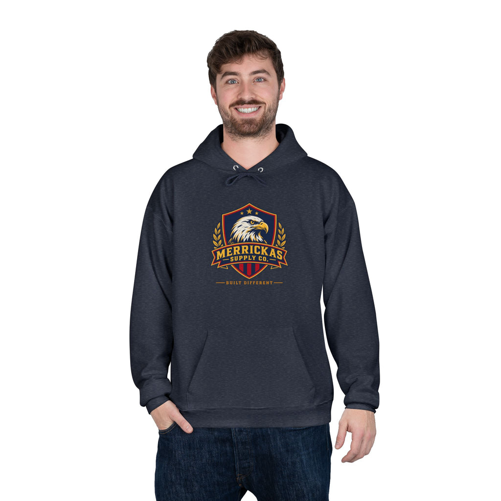 Merrickas Eagle Shield Crest Hoodie