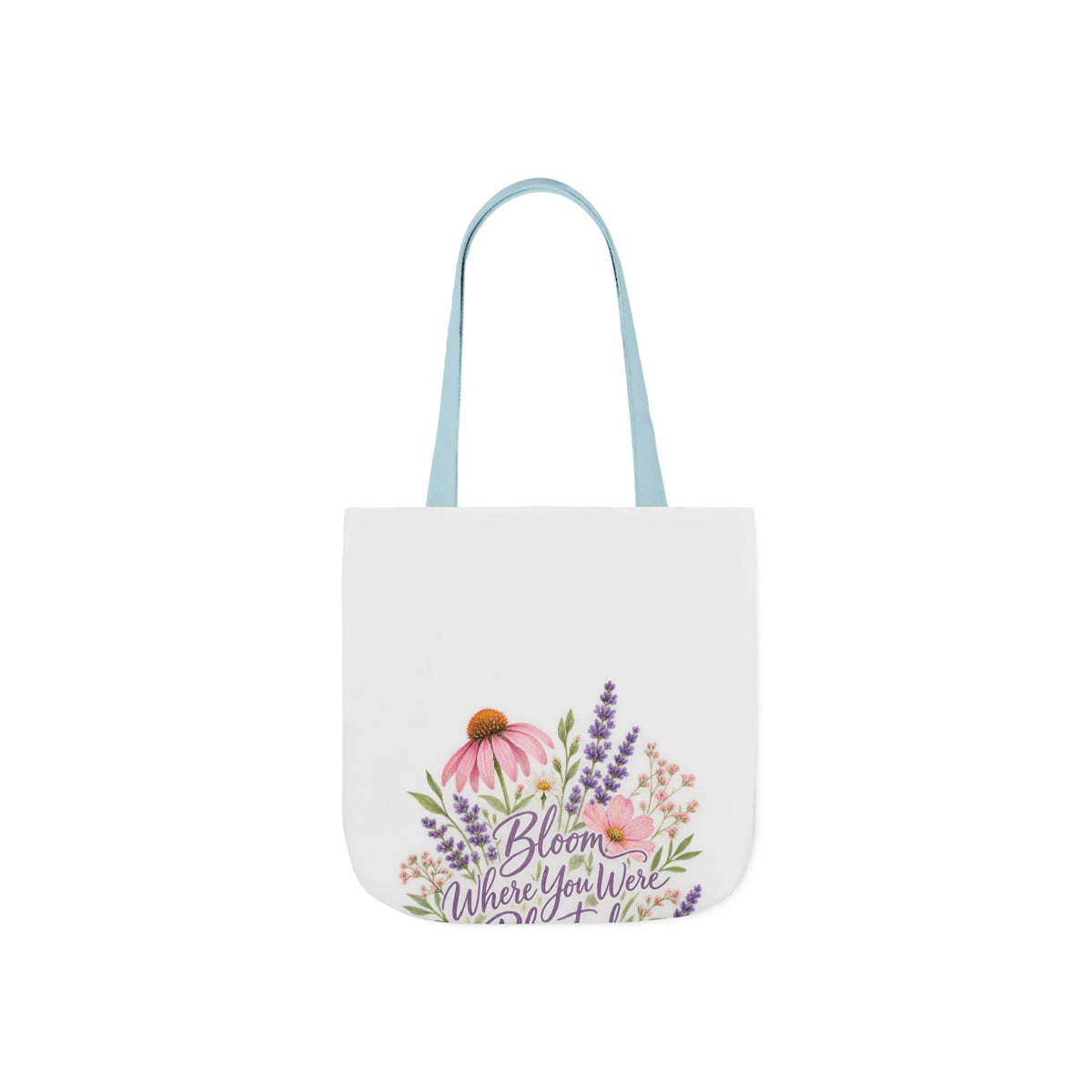 Bloom Where You Were Planted Anyway Canvas Wall Art