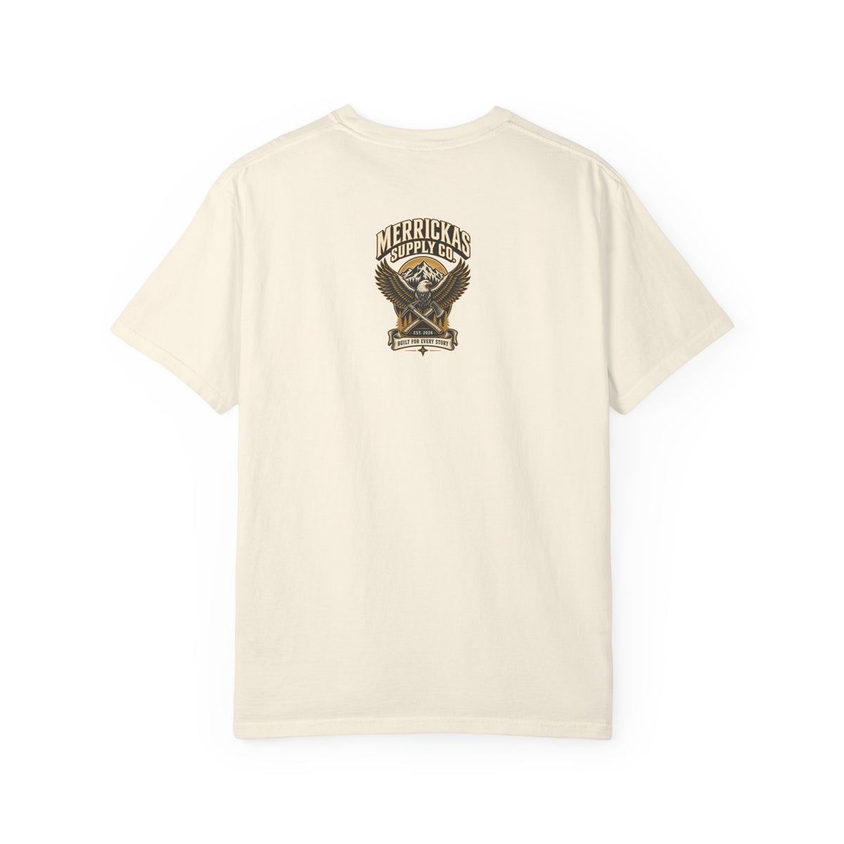 Hops Hope And Happy Hour Garment-Dyed Tee