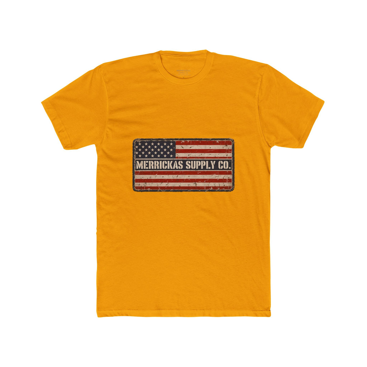 Merrickas American Flag Patch T-Shirt