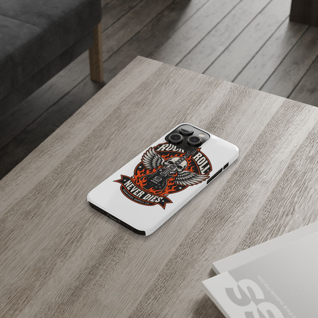 Rock N Roll Never Dies Phone Case