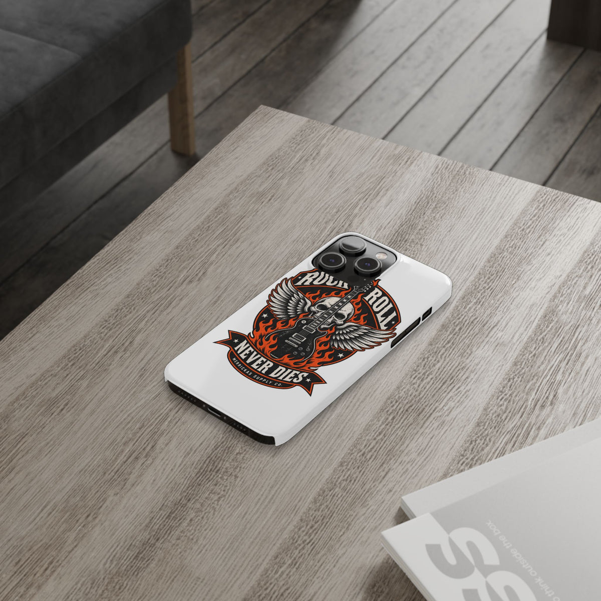 Rock N Roll Never Dies Phone Case