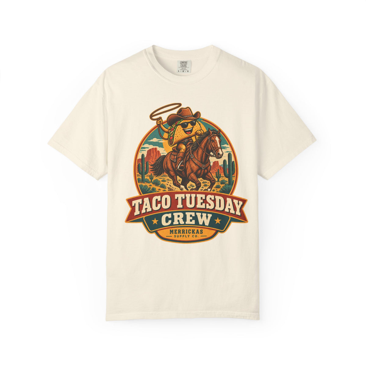 Taco Tuesday Crew Garment-Dyed Tee