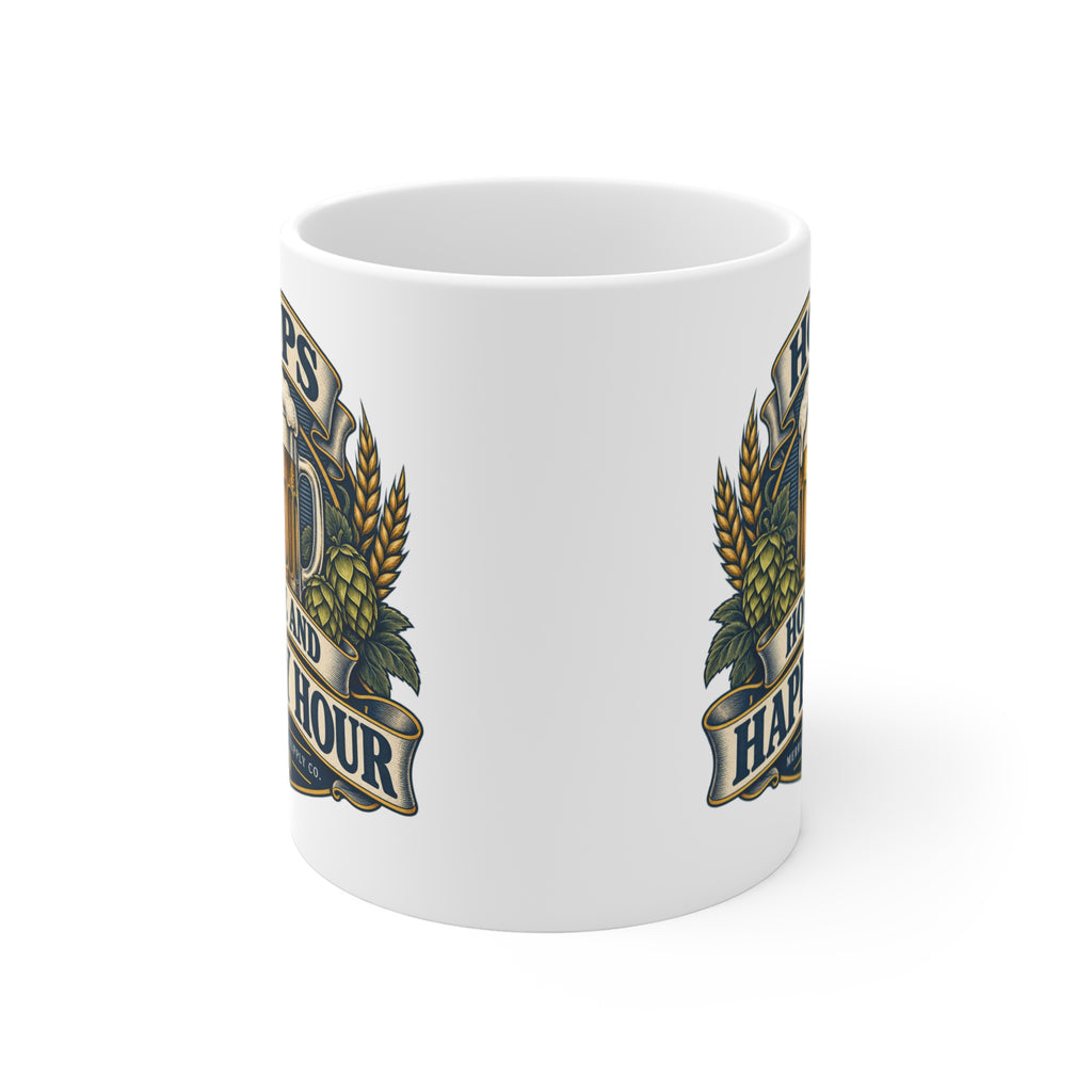 Hops Hope And Happy Hour Coffee Mug 11oz