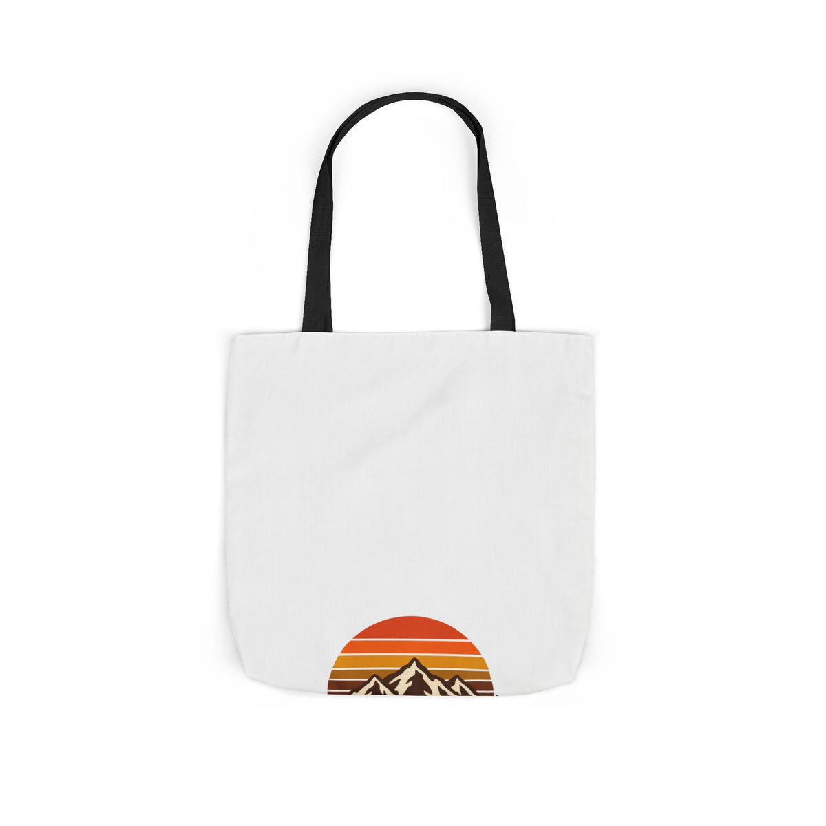 Merrickas Retro Sunset Mountain Canvas Wall Art