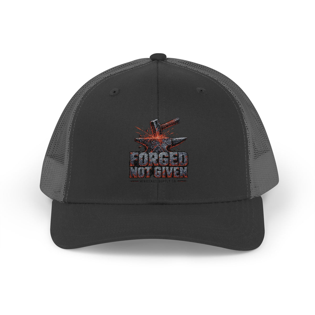 Forged Not Given Snapback Trucker Cap