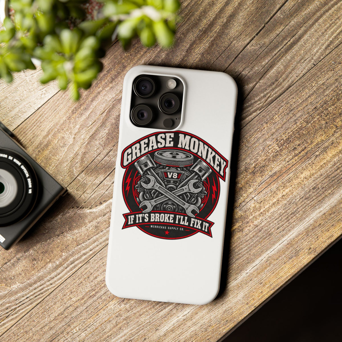 Grease Monkey Phone Case