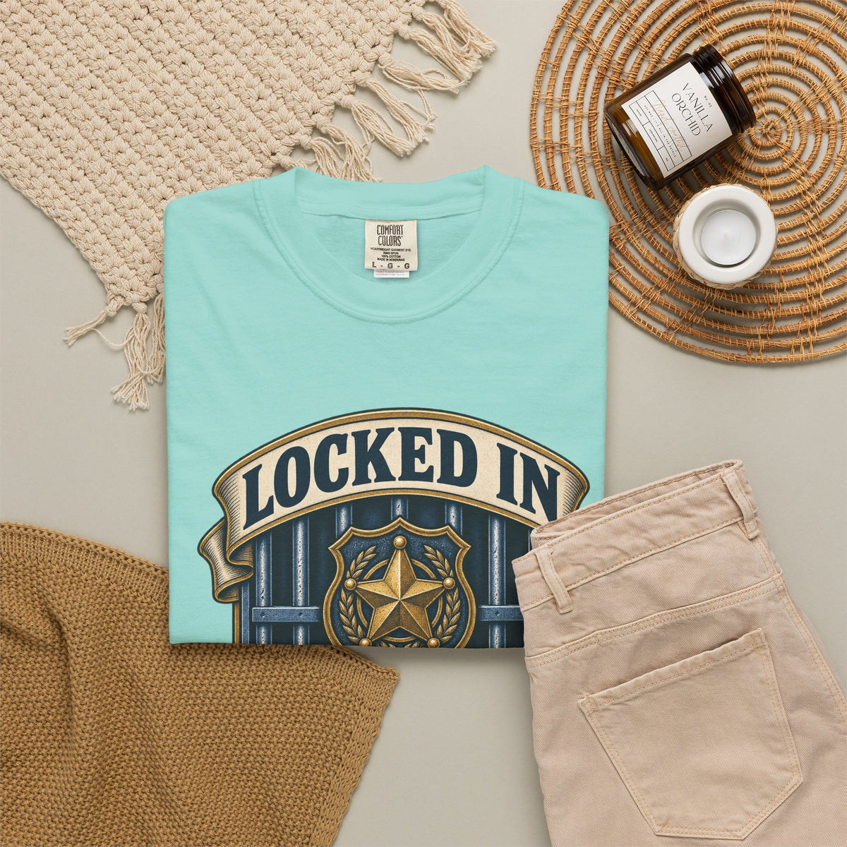 Locked In With The Worst So You Don't Have To Garment-Dyed Tee