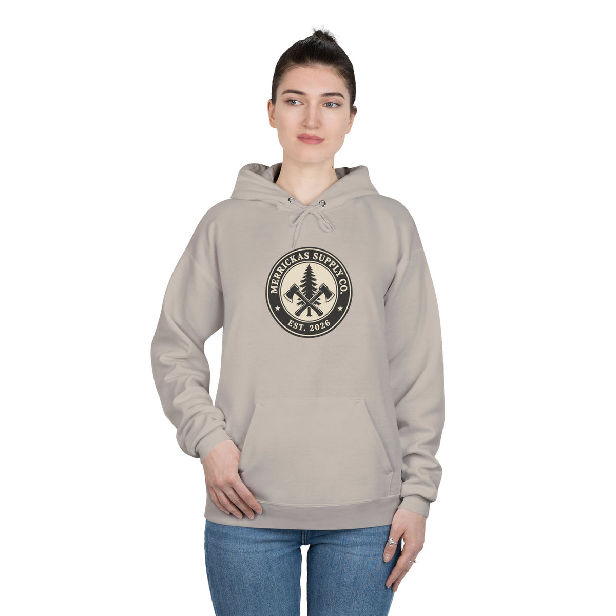 Merrickas Heritage Axe Badge Hoodie