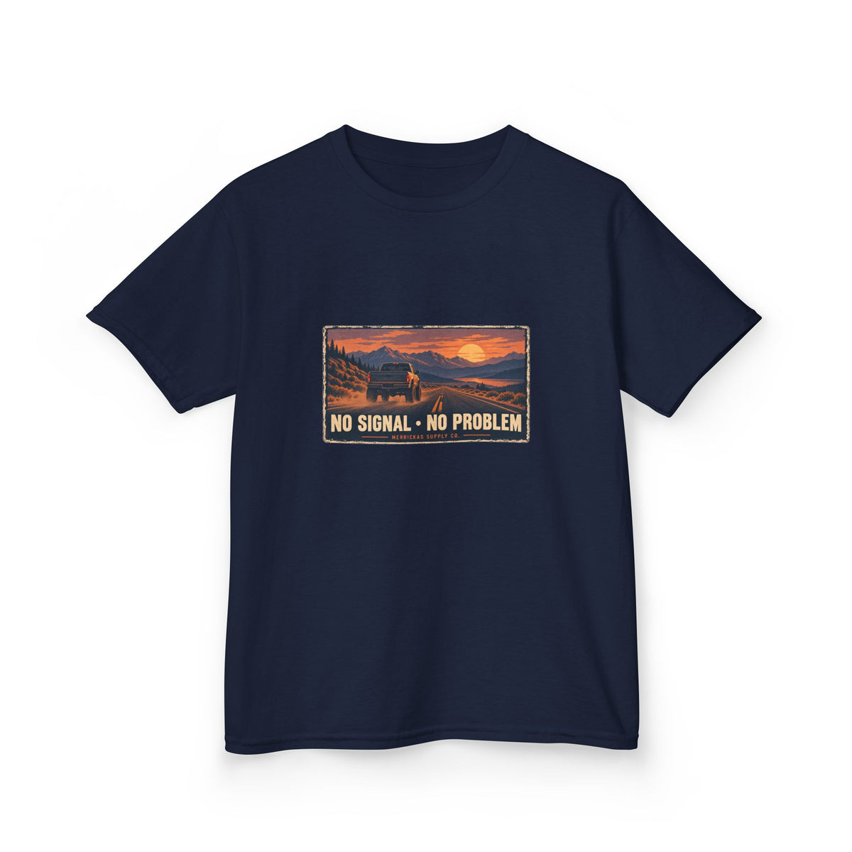 No Signal No Problem Kids Tee
