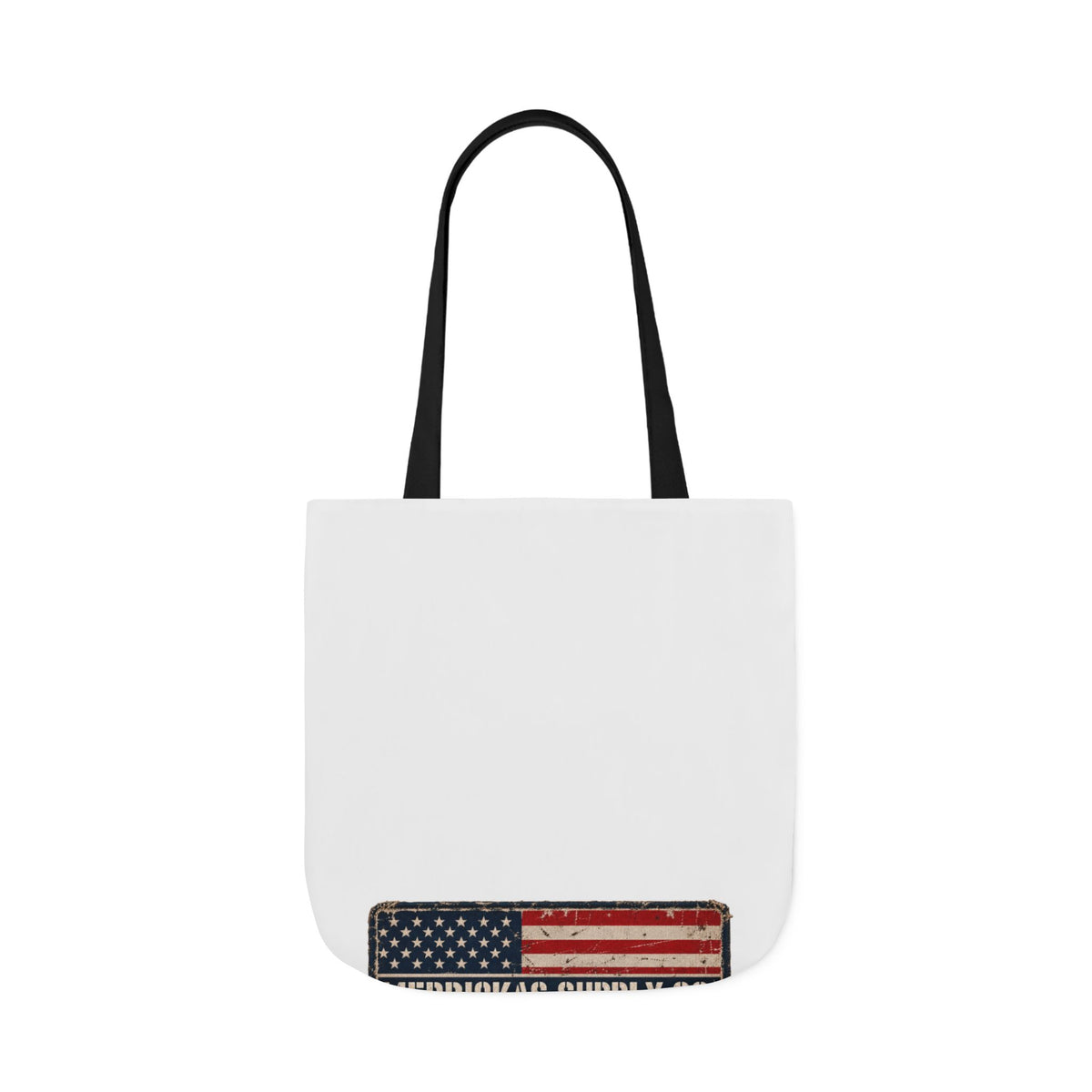 Merrickas American Flag Patch Canvas Wall Art