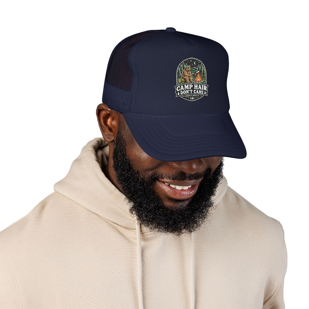 Camp Hair Don't Care Foam Trucker Hat