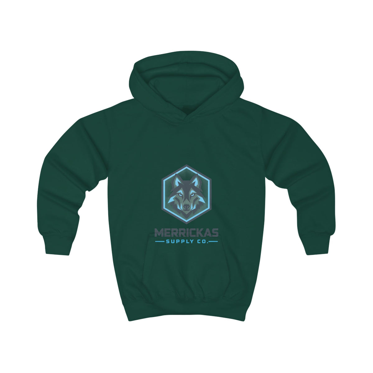 Merrickas Geo Wolf Kids' Hoodie