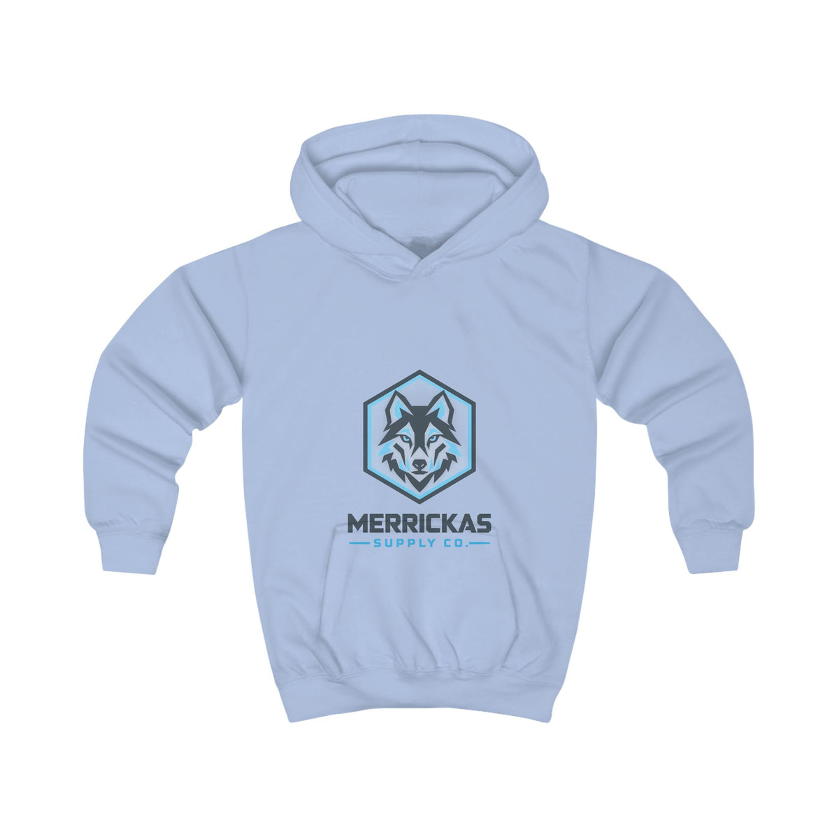 Merrickas Geo Wolf Kids' Hoodie