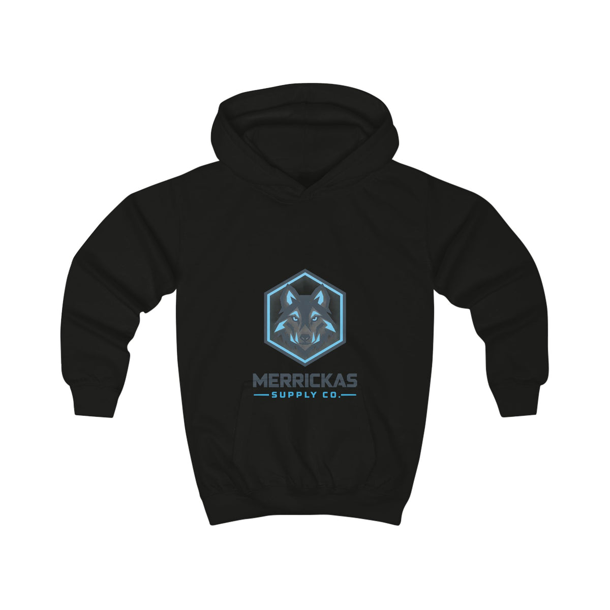 Merrickas Geo Wolf Kids' Hoodie