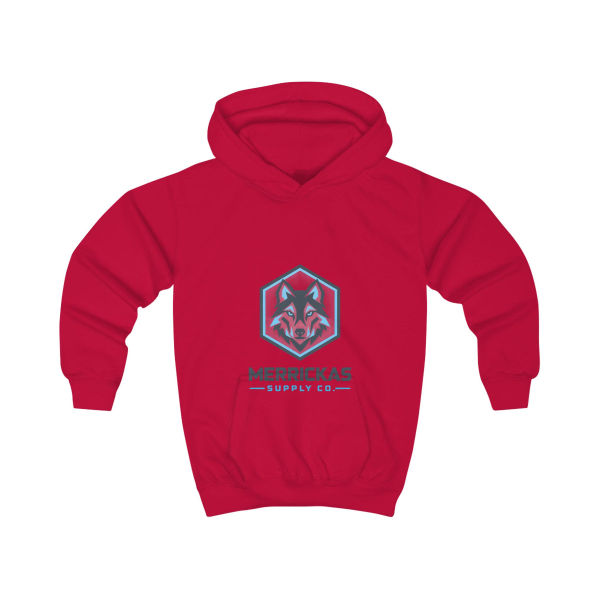 Merrickas Geo Wolf Kids' Hoodie