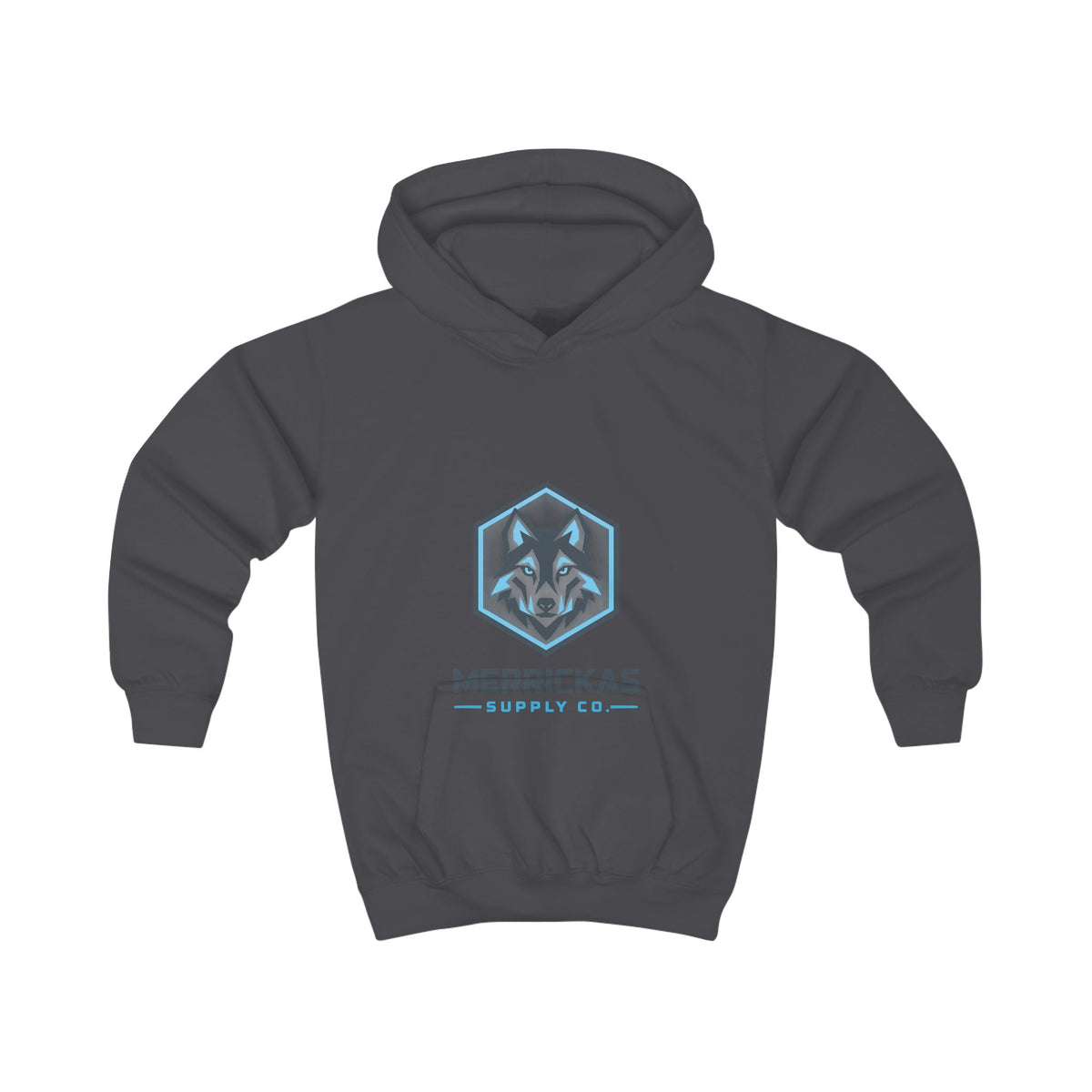 Merrickas Geo Wolf Kids' Hoodie