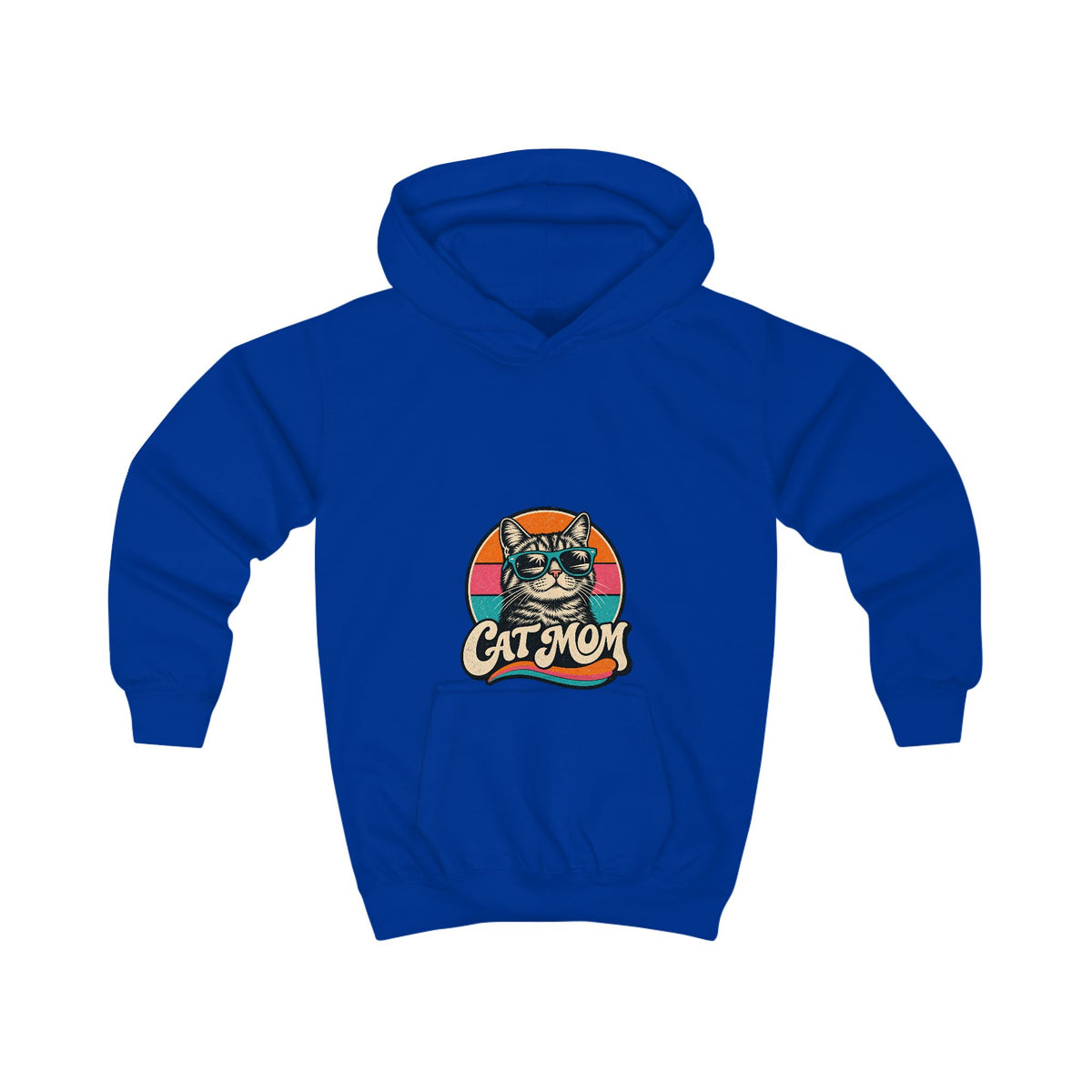 Cat Mom Kids' Hoodie