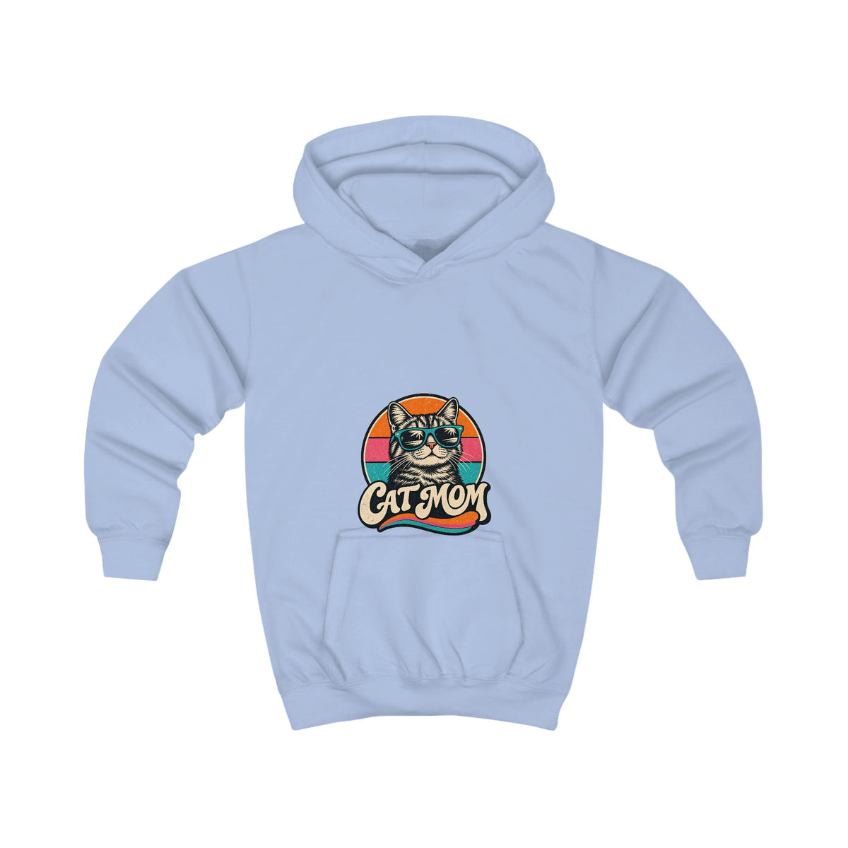 Cat Mom Kids' Hoodie