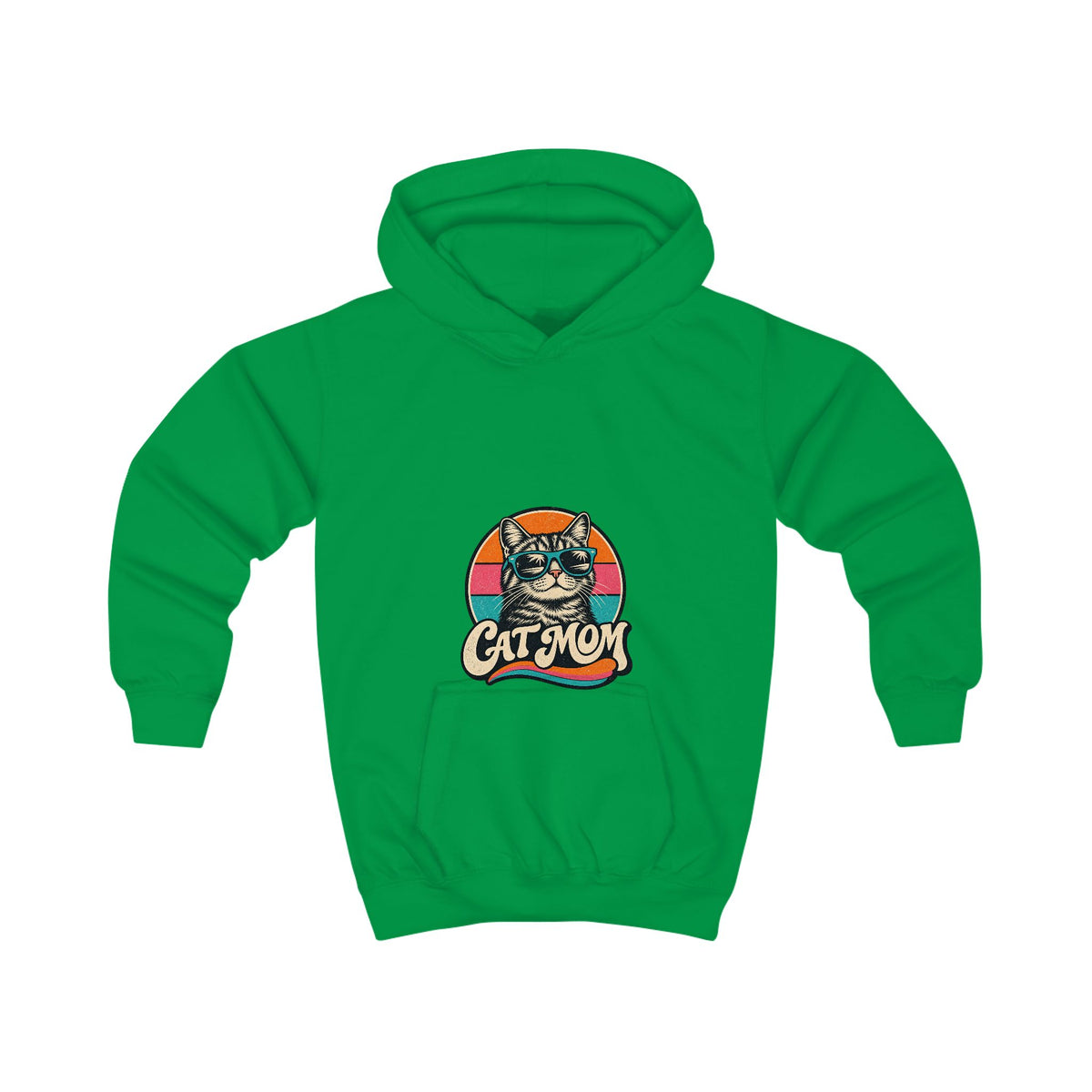 Cat Mom Kids' Hoodie