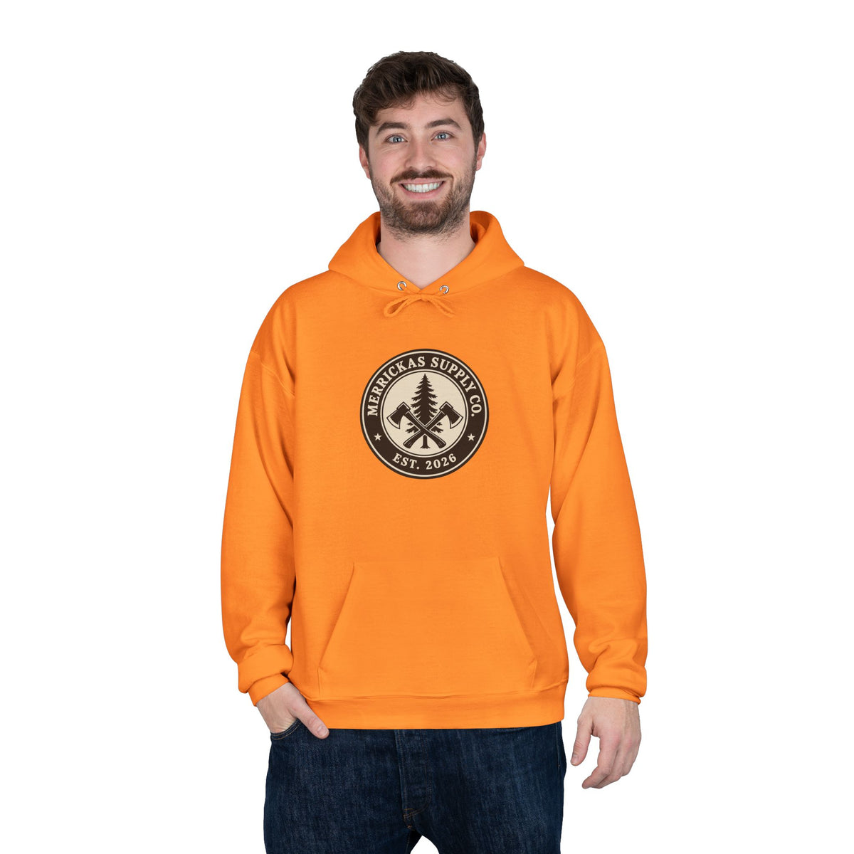 Merrickas Heritage Axe Badge Hoodie