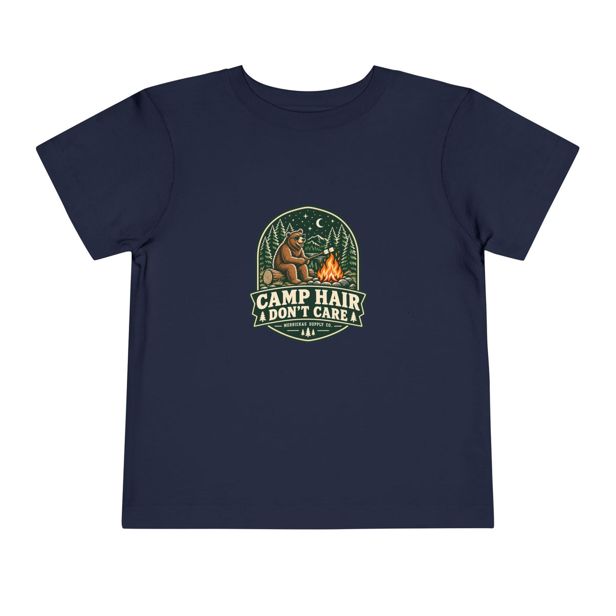 Camp Hair Don't Care Toddler Tee