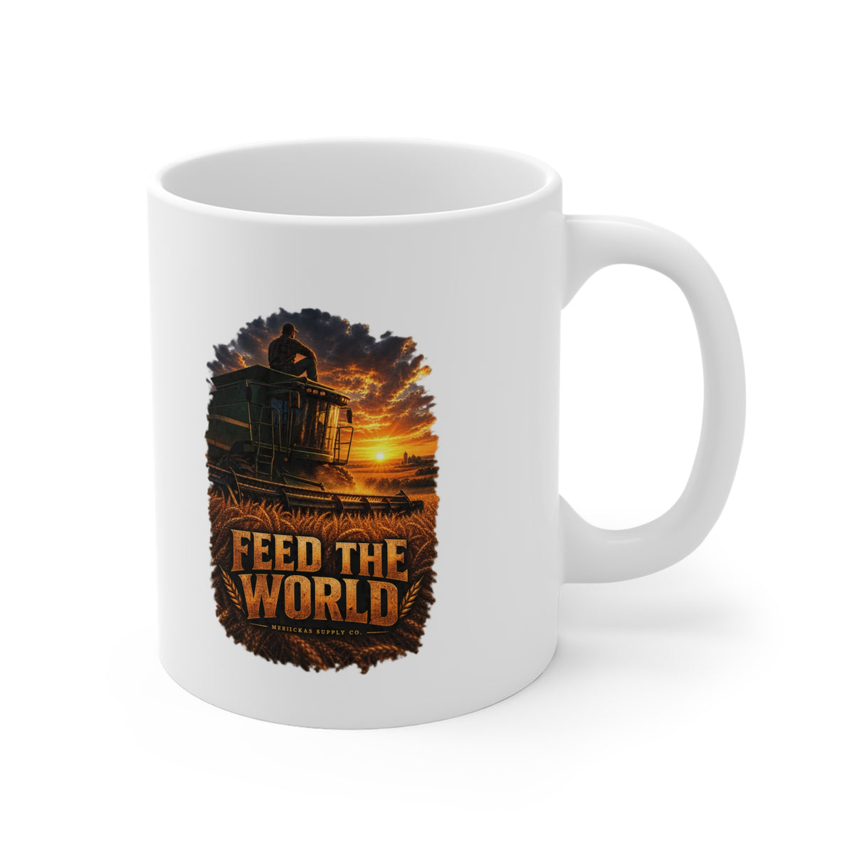 Feed The World Coffee Mug 11oz