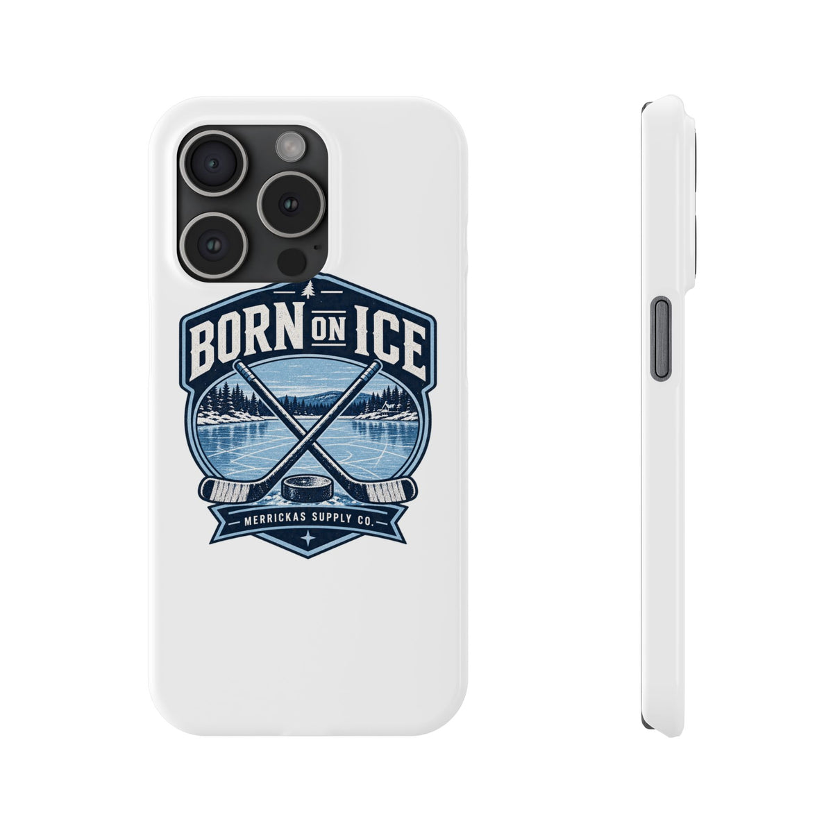 Born On Ice Phone Case