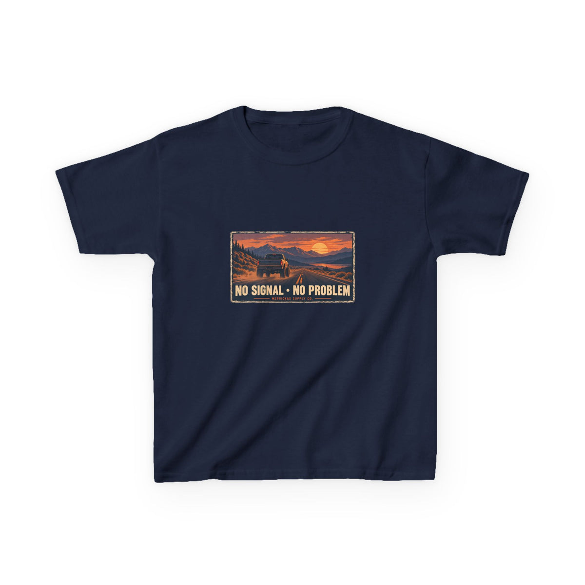 No Signal No Problem Kids Tee