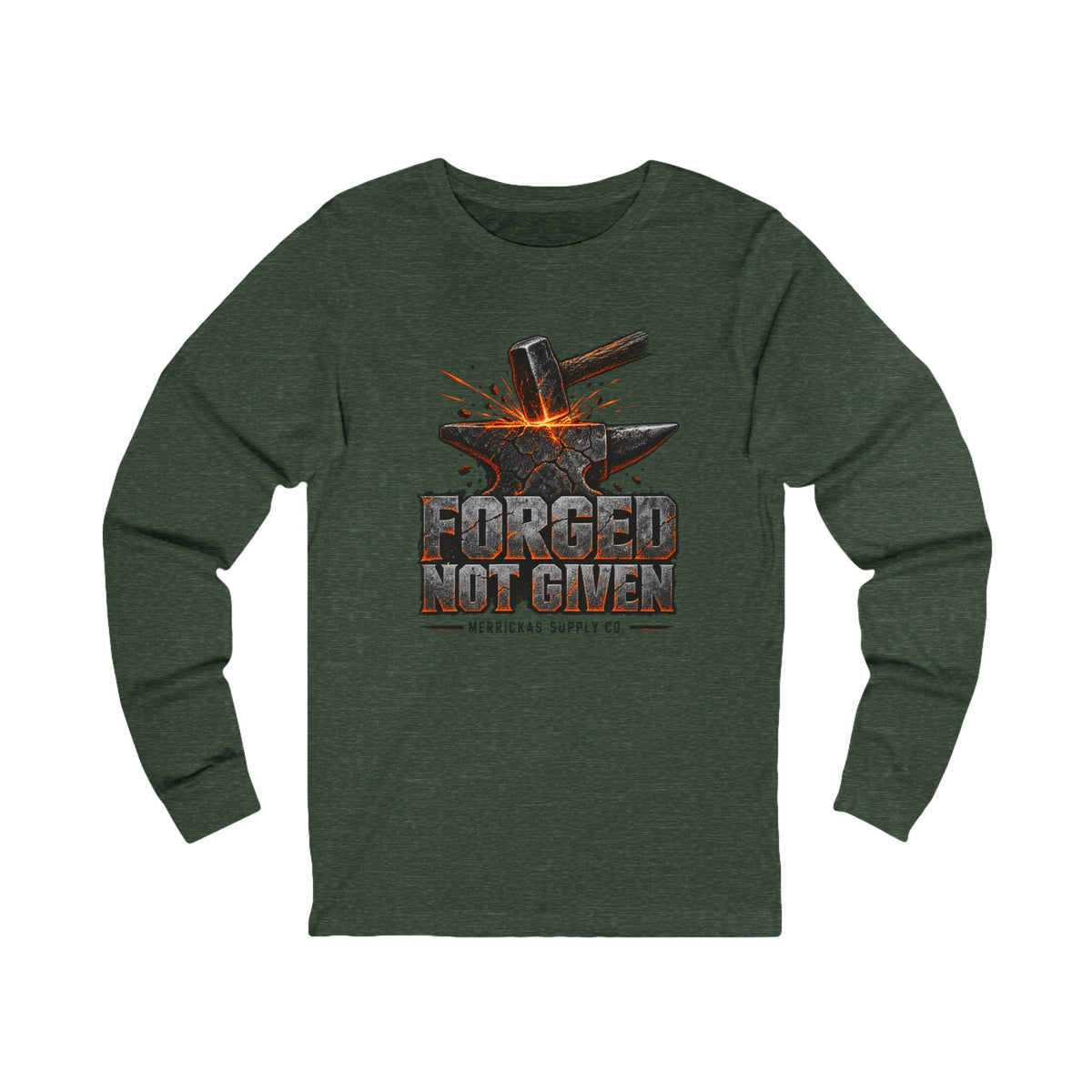 Forged Not Given Long Sleeve Tee