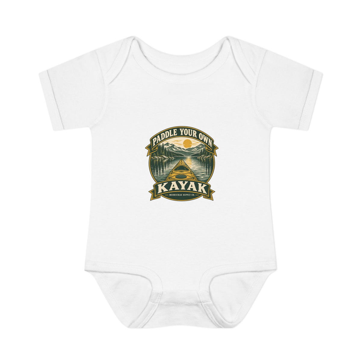 Paddle Your Own Kayak Baby Onesie