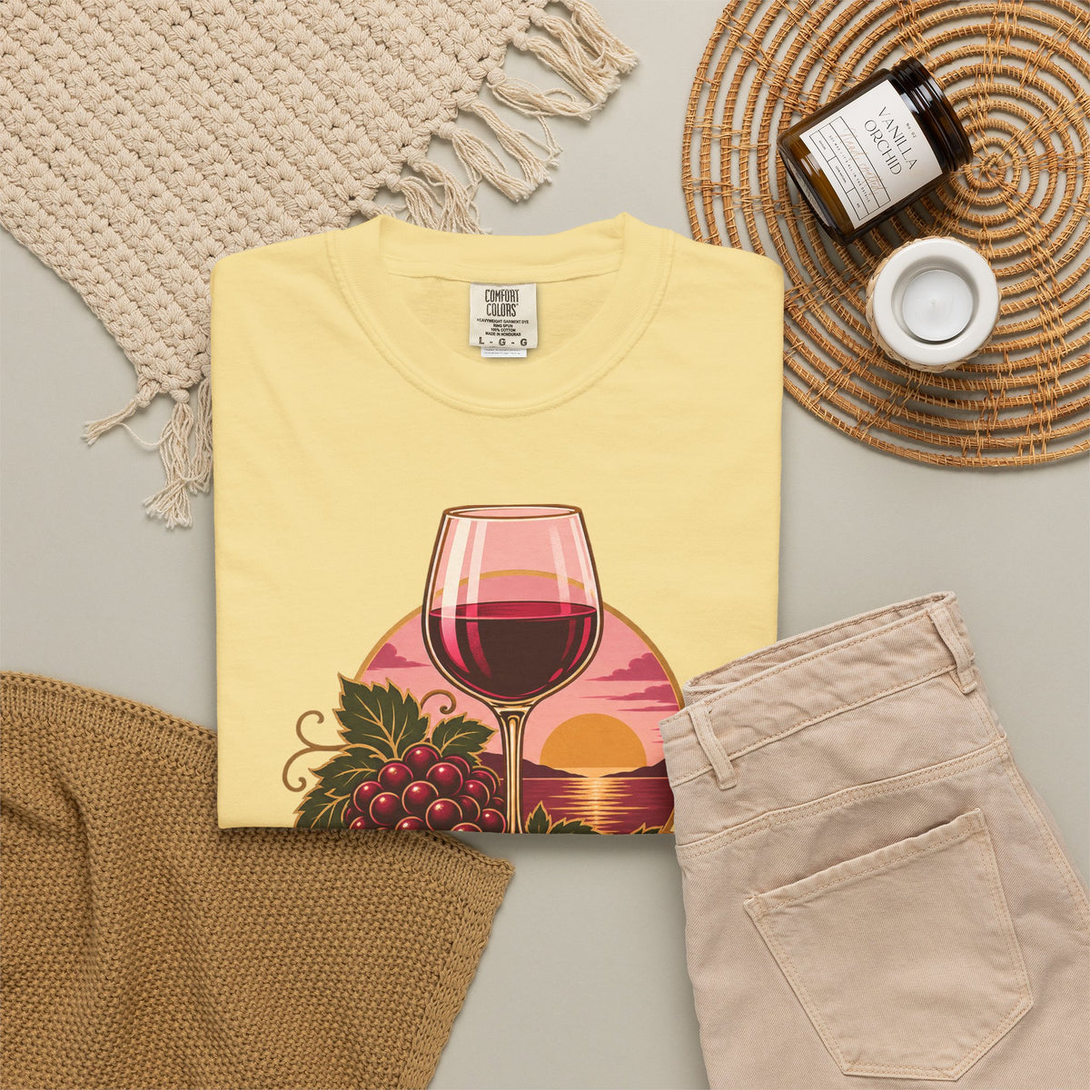 Wine About It Garment-Dyed Tee