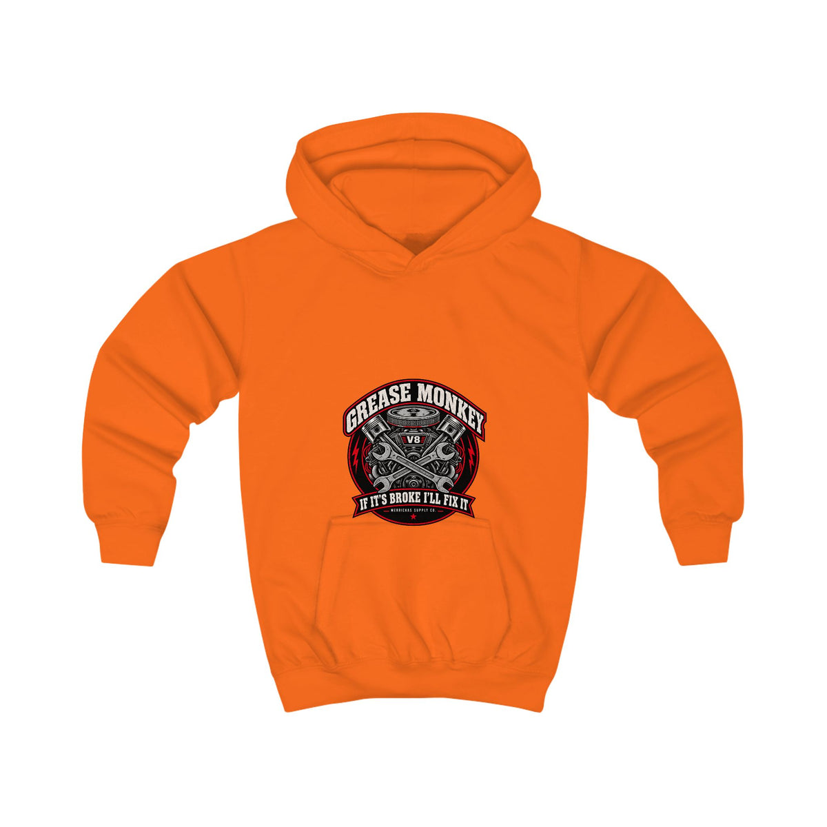 Grease Monkey Kids' Hoodie
