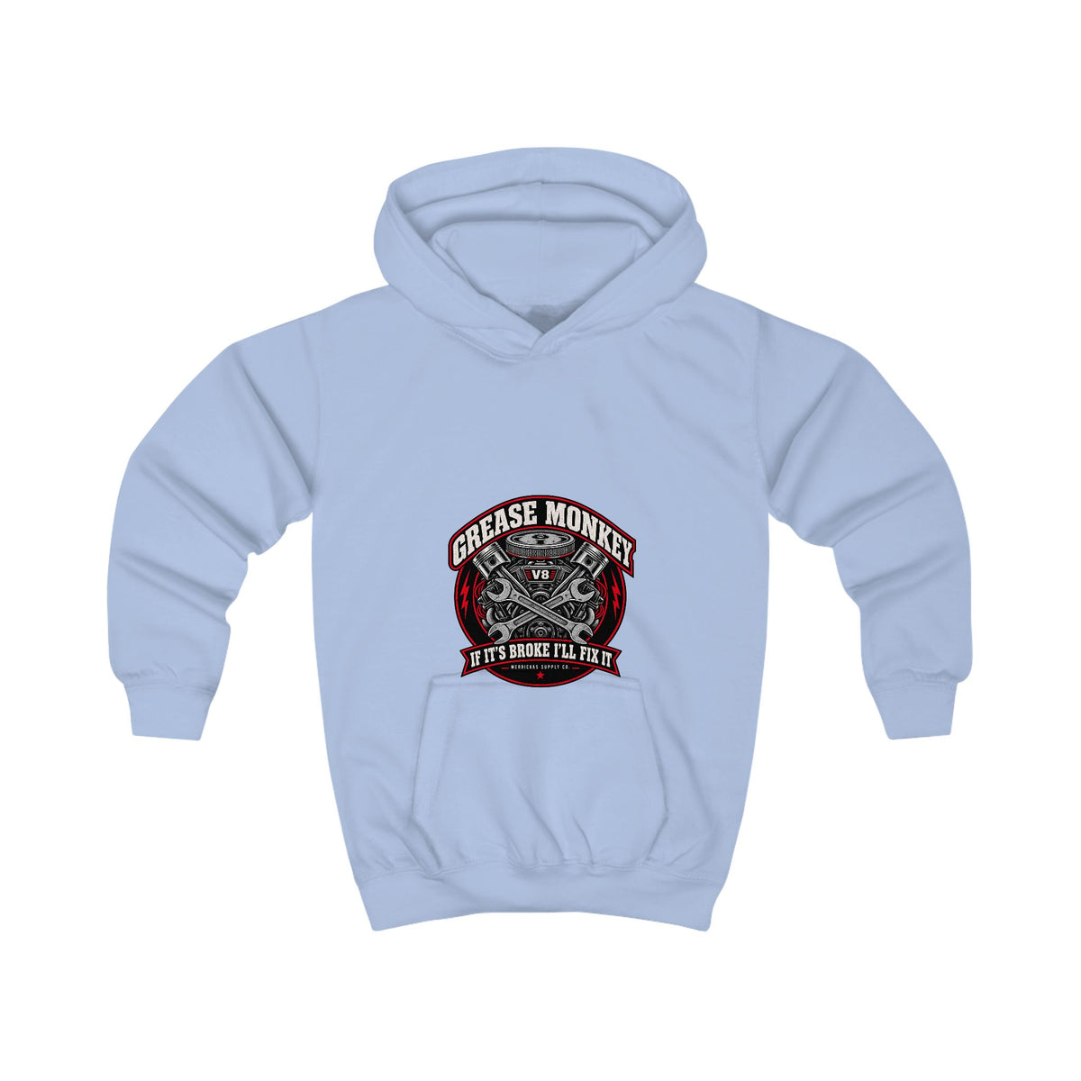 Grease Monkey Kids' Hoodie