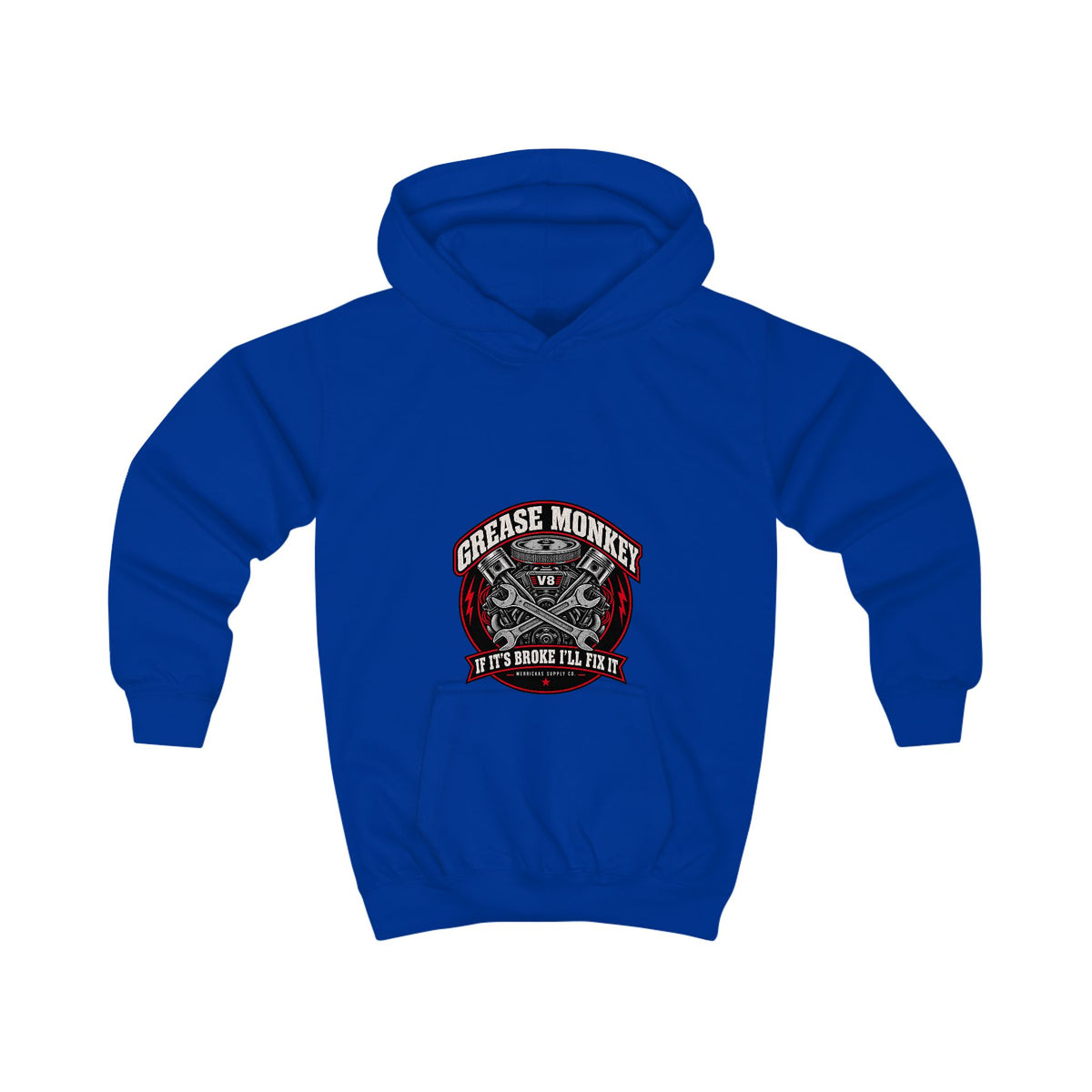 Grease Monkey Kids' Hoodie