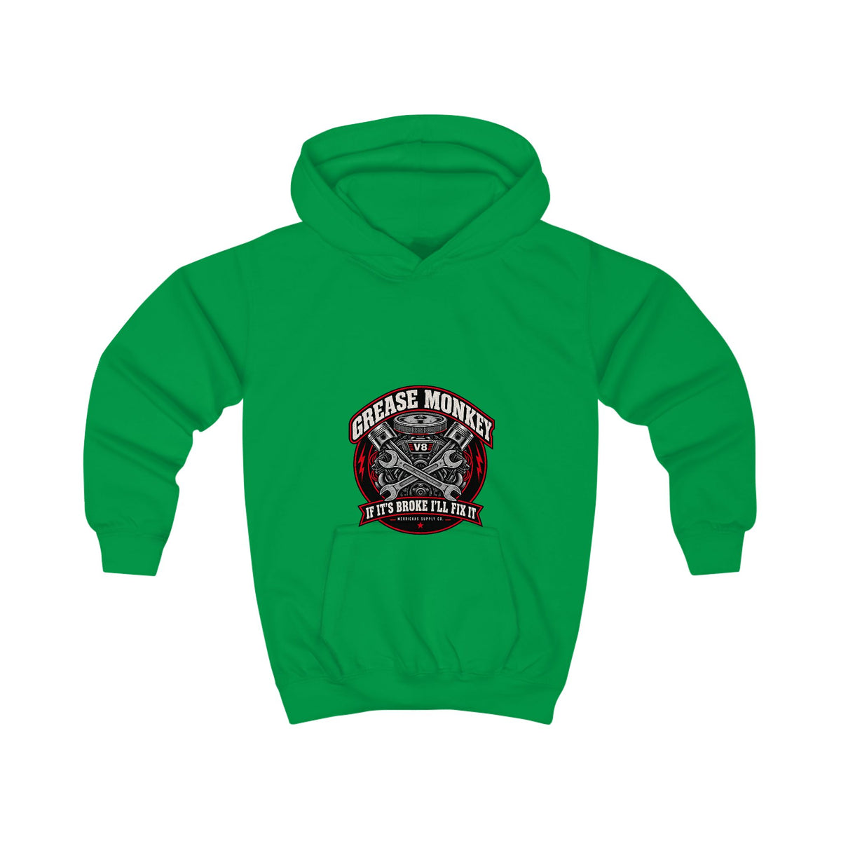 Grease Monkey Kids' Hoodie