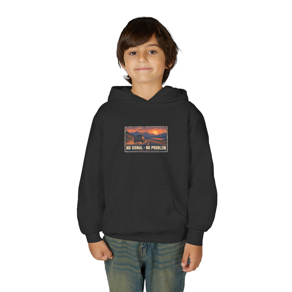 No Signal No Problem Youth Hoodie