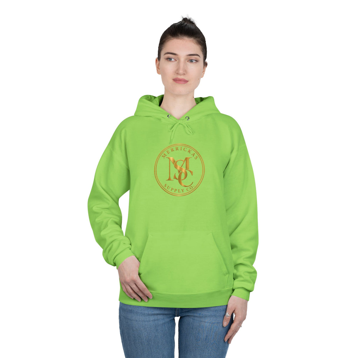 Merrickas Gold MSC Monogram Hoodie