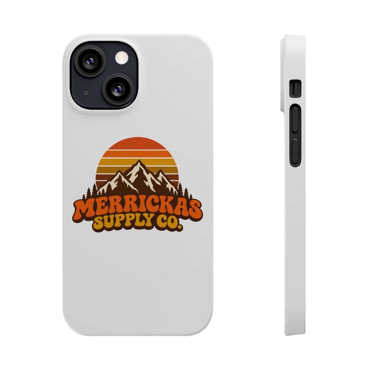 Merrickas Retro Sunset Mountain Phone Case