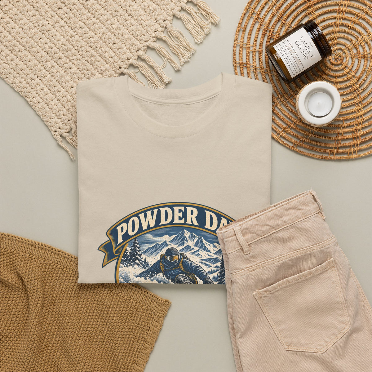 Powder Day Every Day Classic Tee