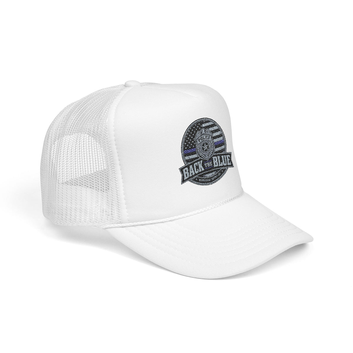Back The Blue Foam Trucker Hat