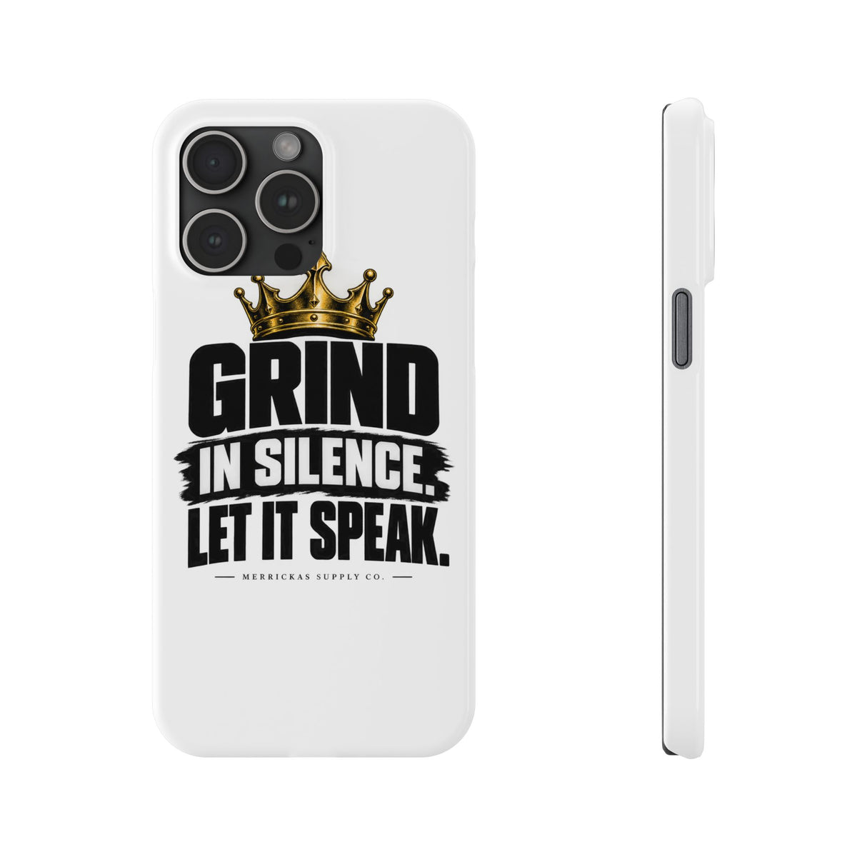 Grind In Silence Phone Case